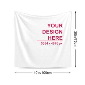 40x30 Inch, Flannel Blanket - Horizontal Style