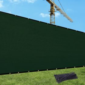4'X50' Dark Green HDPE Fence