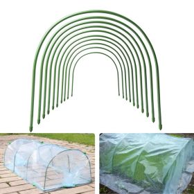6PC 5ft*0.31inch Small Greenhouse Plastic Elbows, Garden Arch Support Accessories, Greenhouse Arch Pole Connecting Pipes, Support Fixtures