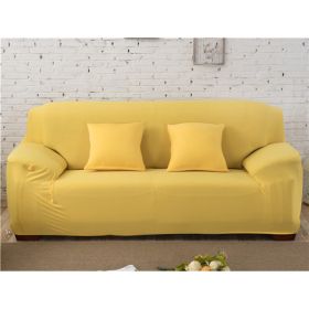 Solid Corner Sofa Covers Couch Slipcovers Elastica Material Sofa Skin Protector Cover Sofa Armchair (Option: 19-PillowcaseÃ—2)
